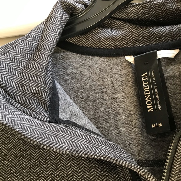 Fleece gray jacket with thumb holes! - Picture 4 of 6